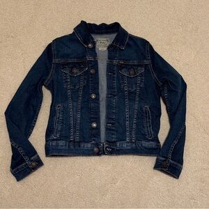 Polo Ralph Lauren girl’s denim jacket, size 12, dark blue